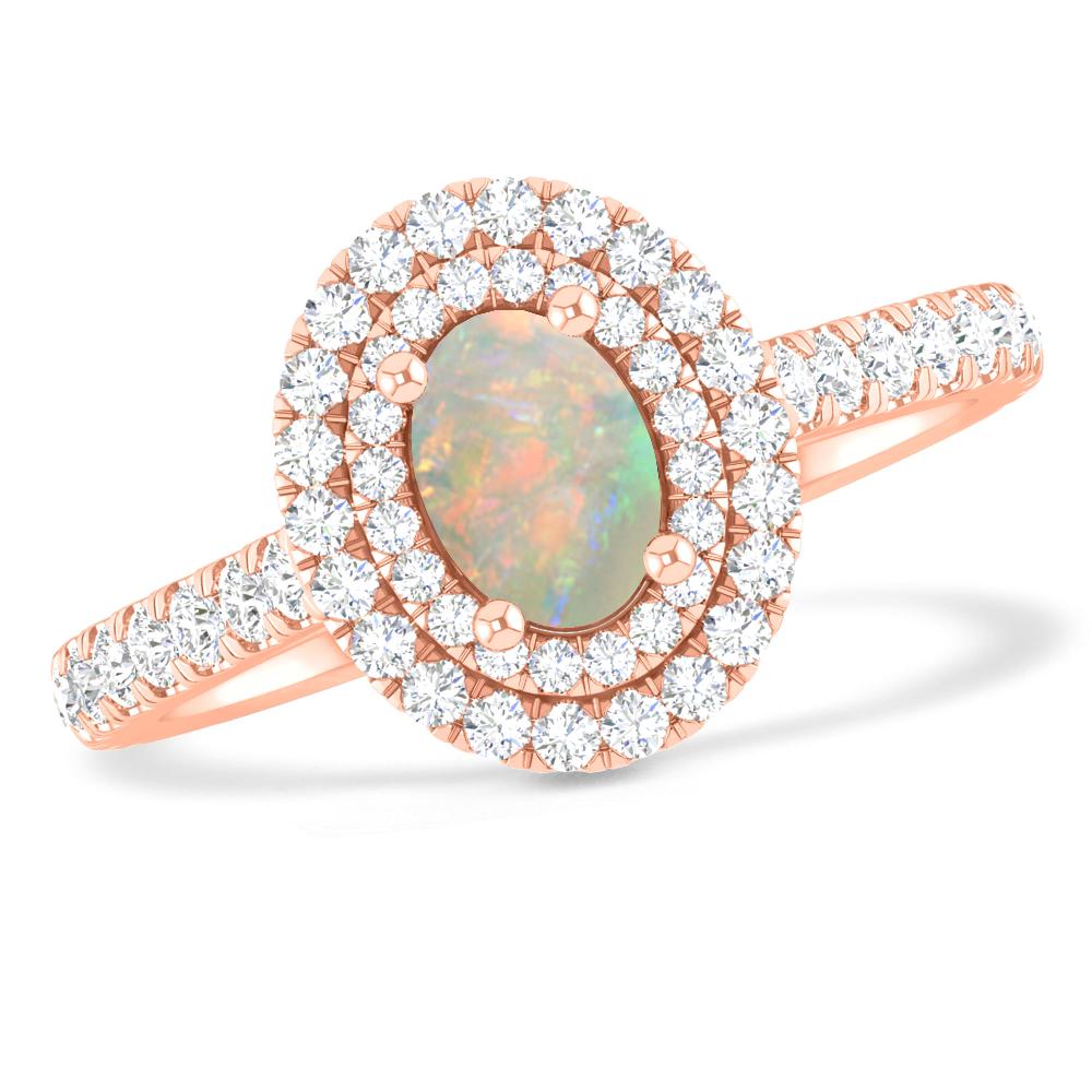 Rose Gold - Opal