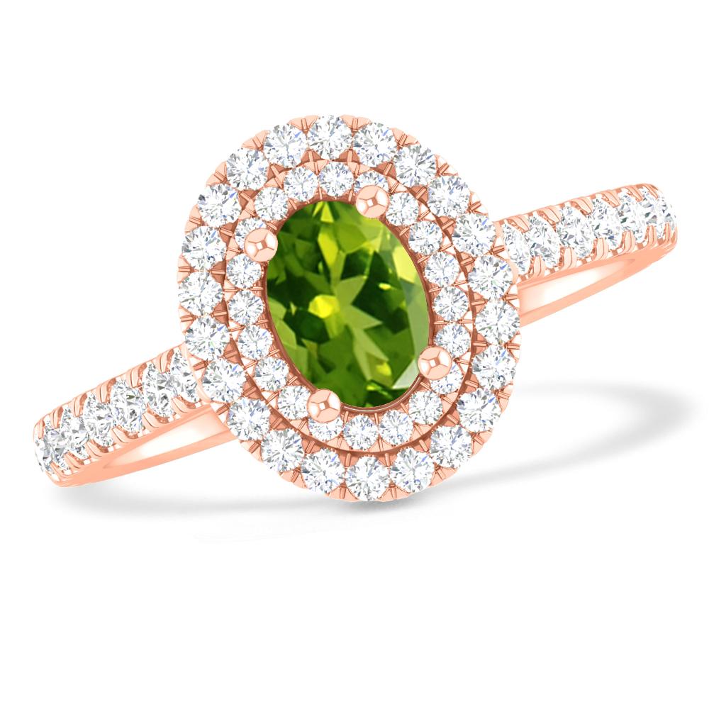 Rose Gold - Peridot