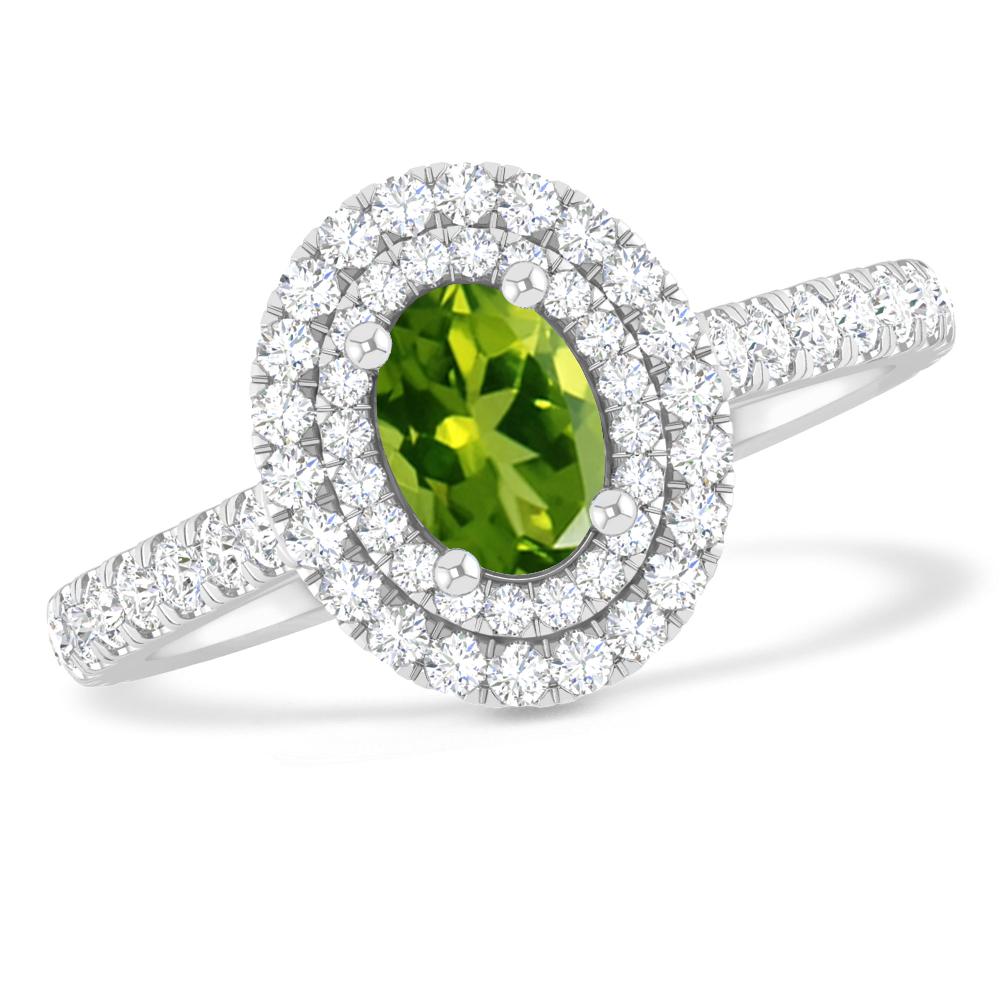 White Gold - Peridot