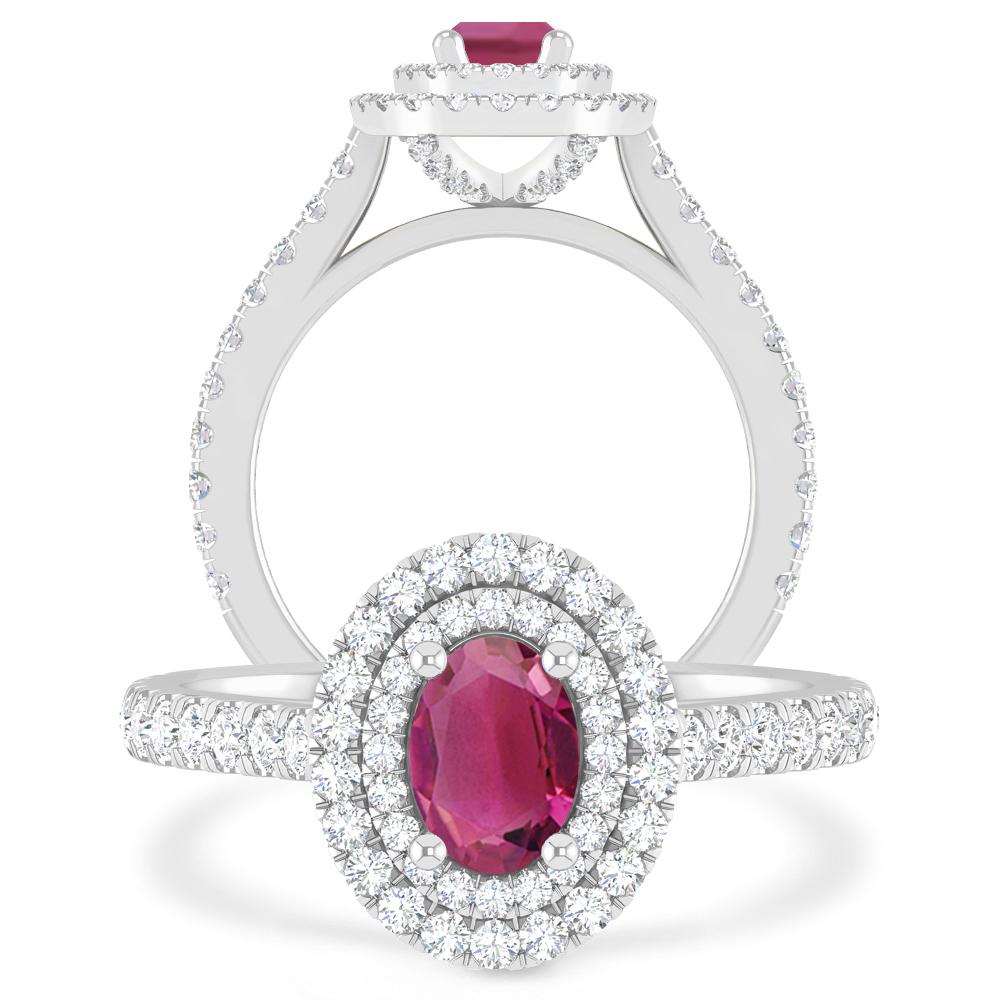 White Gold - Pink Tourmaline