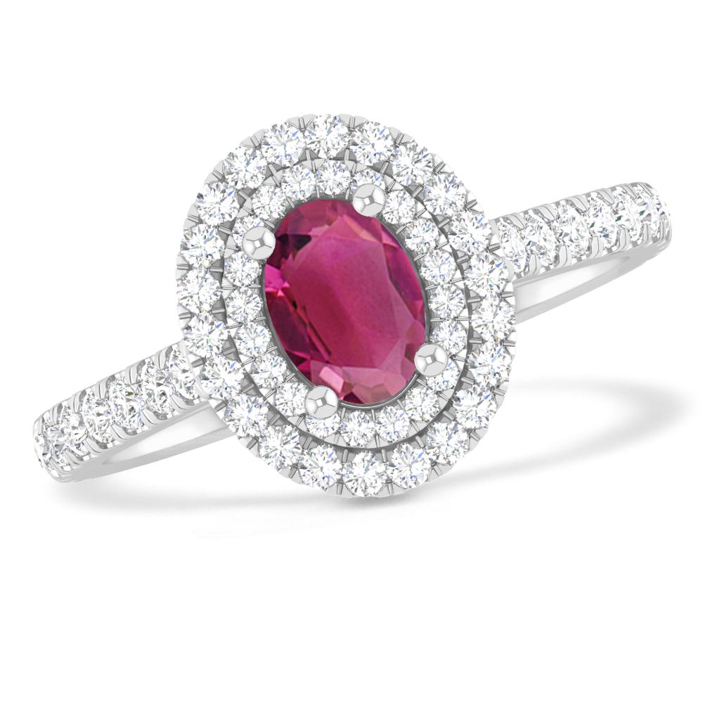 White Gold - Pink Tourmaline