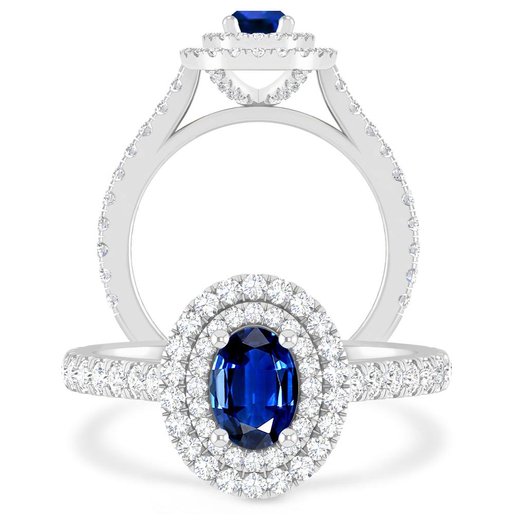 White Gold - Sapphire