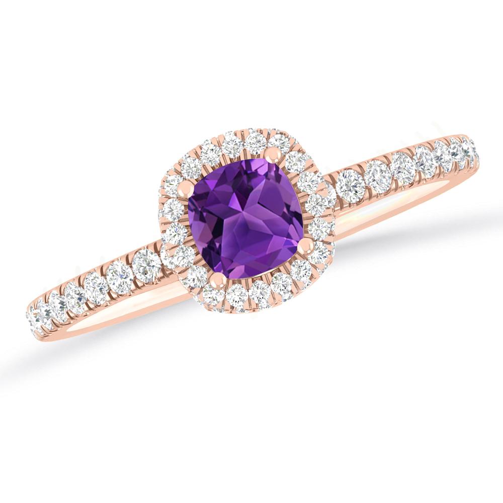 Rose Gold - Amethyst