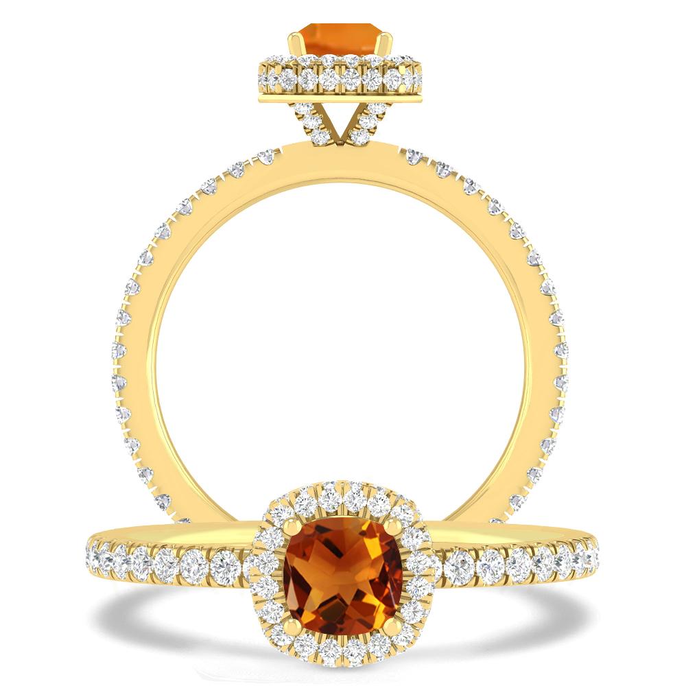 Yellow Gold - Citrine