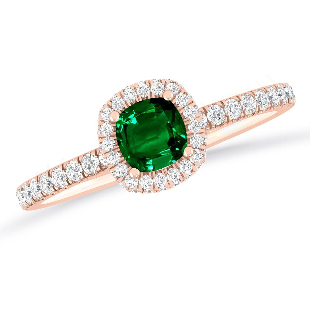 Rose Gold - Emerald