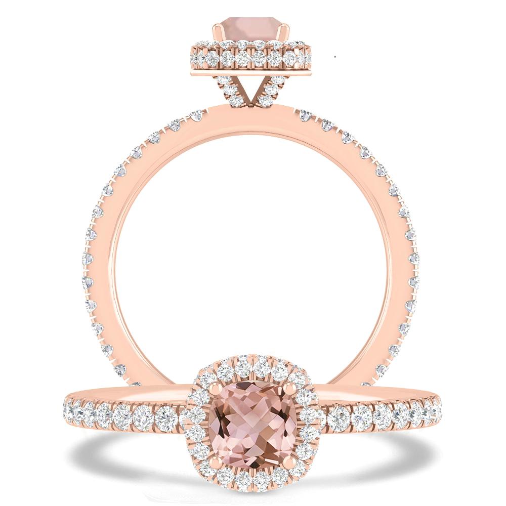 Rose Gold - Morganite