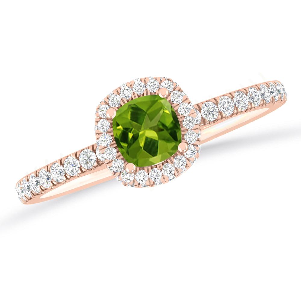 Rose Gold - Peridot