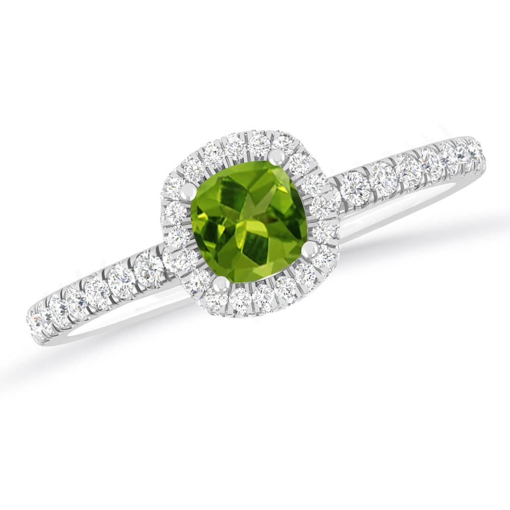 White Gold - Peridot