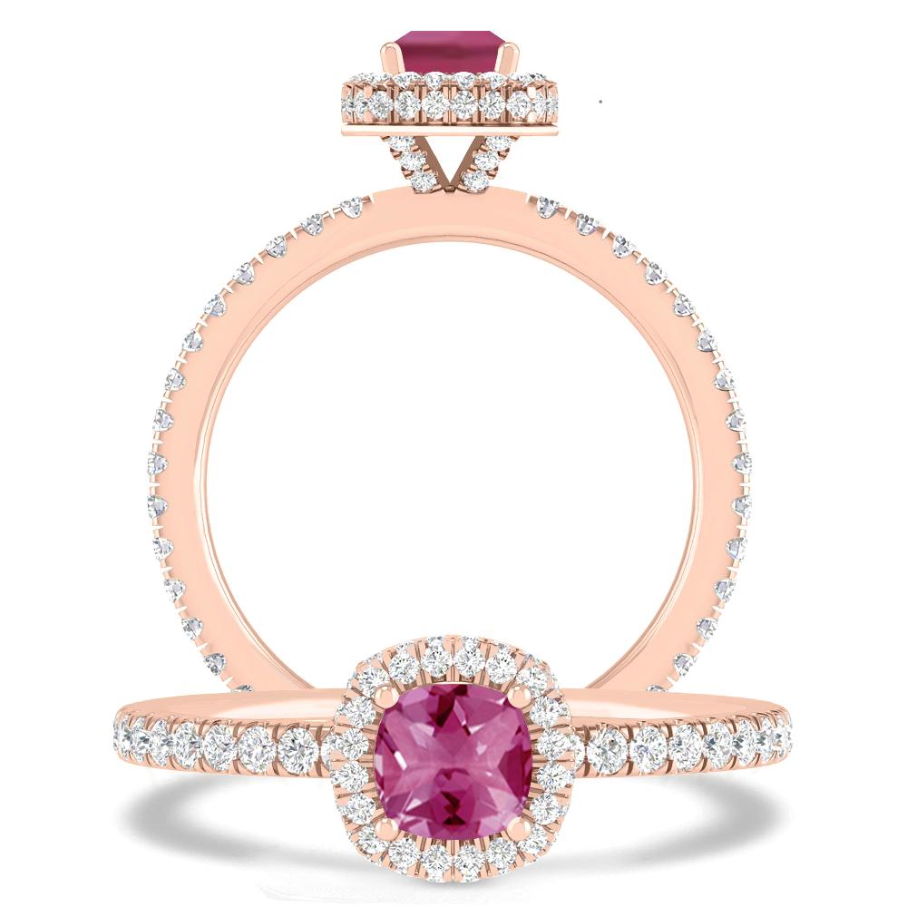 Rose Gold - Pink Tourmaline