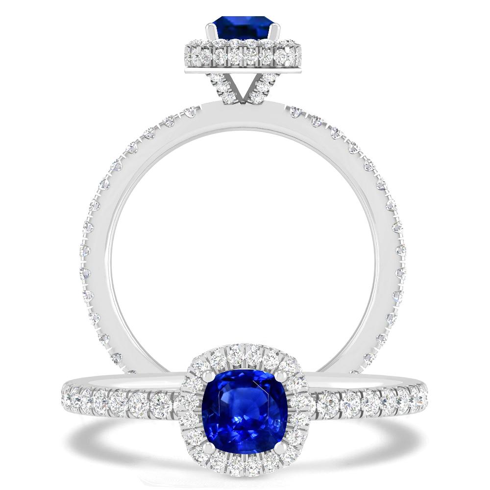 White Gold - Sapphire