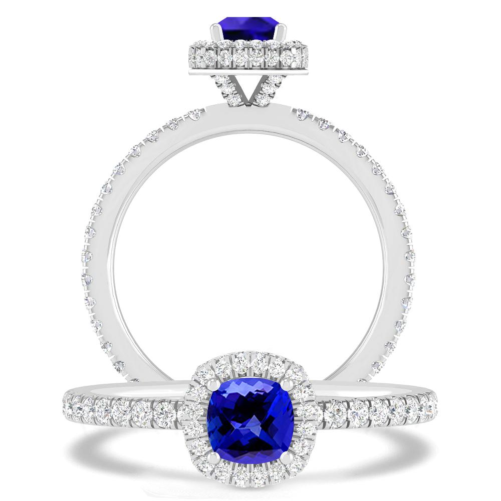 White Gold - Tanzanite