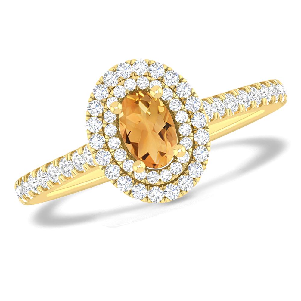 Yellow Gold - Citrine