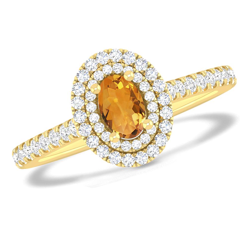 Yellow Gold - Citrine