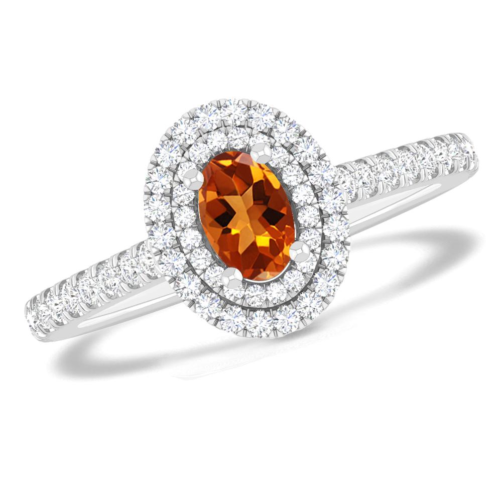 White Gold - Citrine