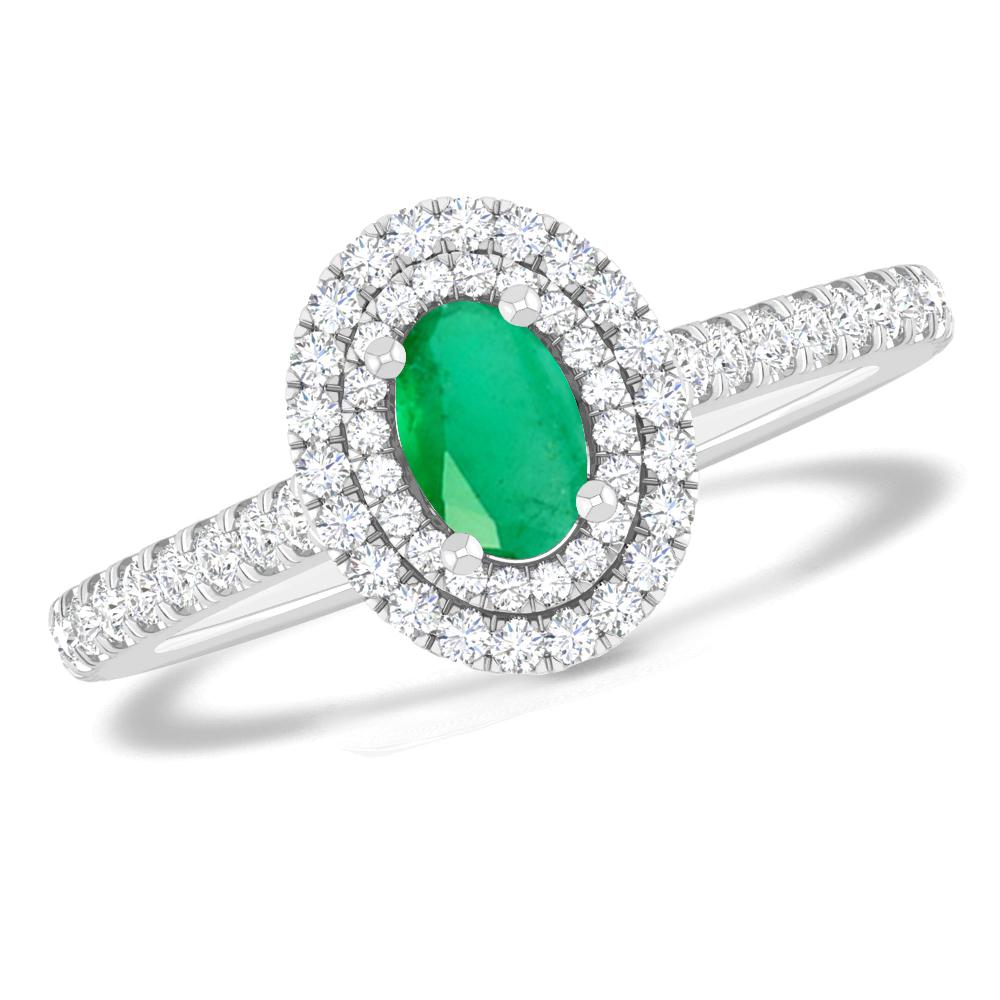 White Gold - Emerald