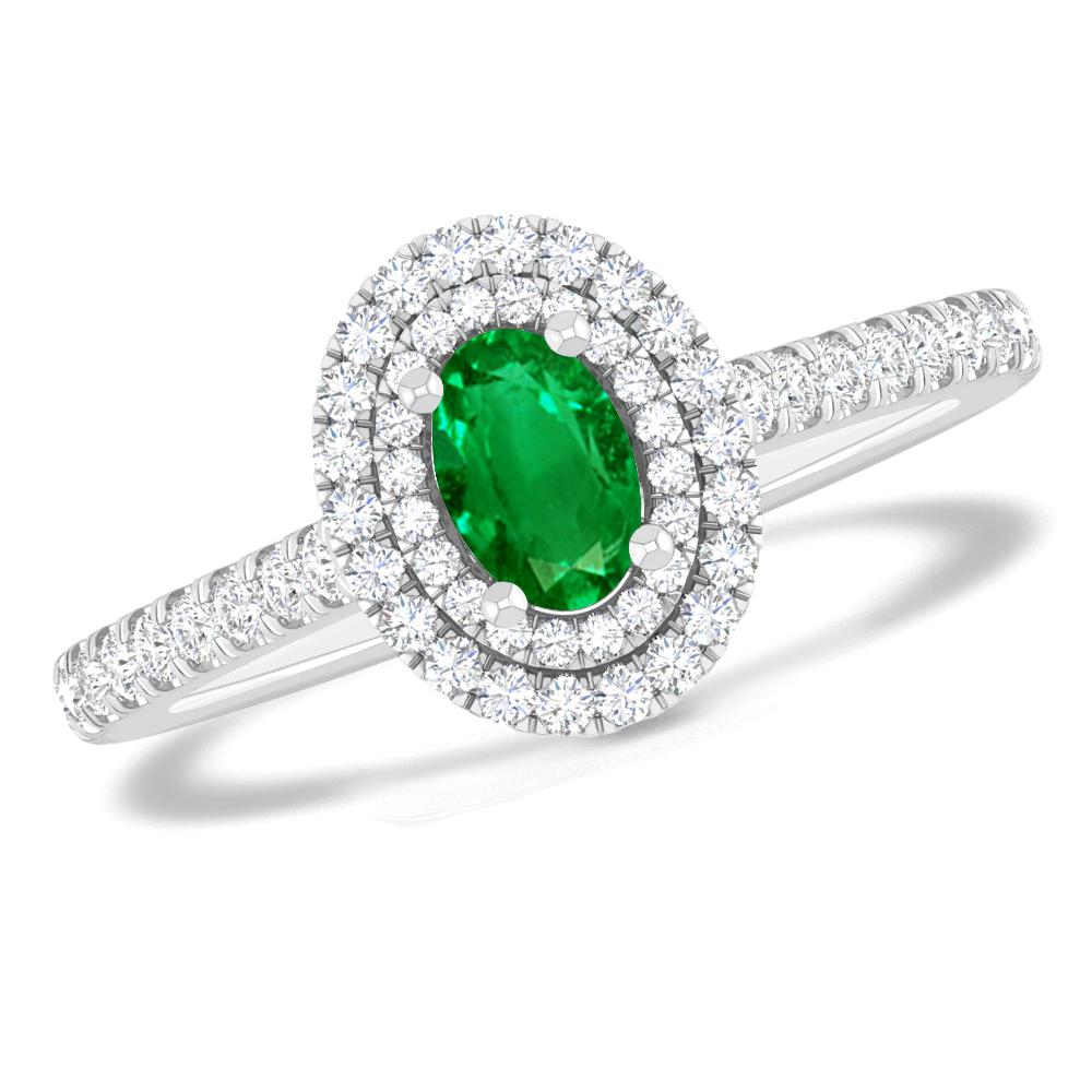 White Gold - Emerald