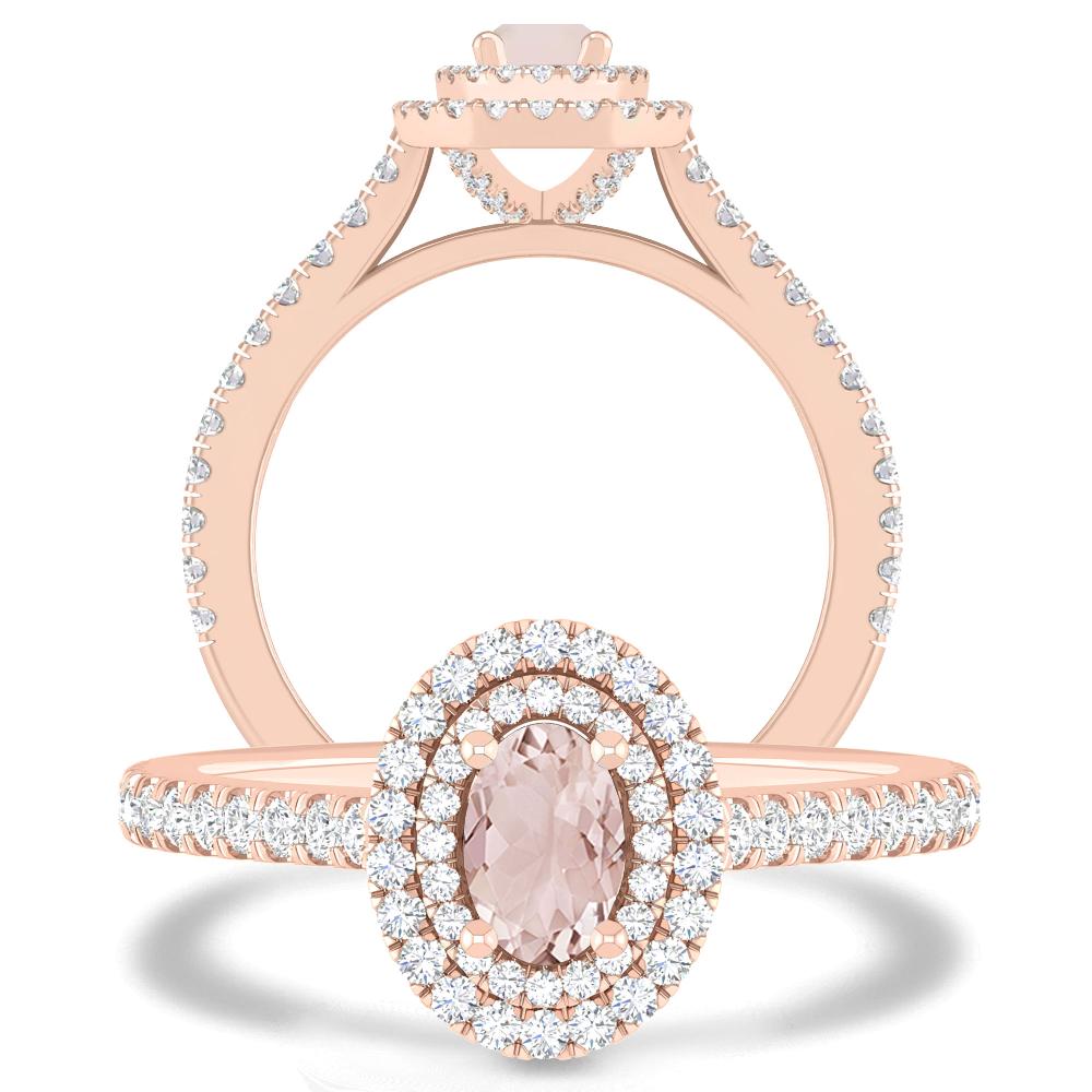 Rose Gold - Morganite