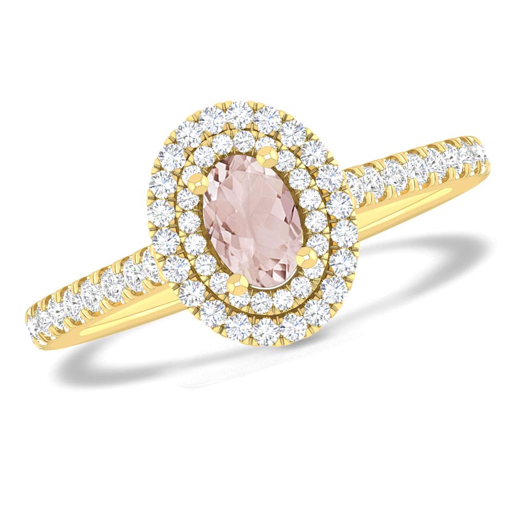 Yellow Gold - Morganite