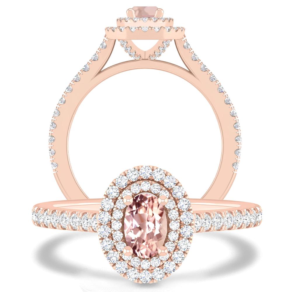 Rose Gold - Morganite