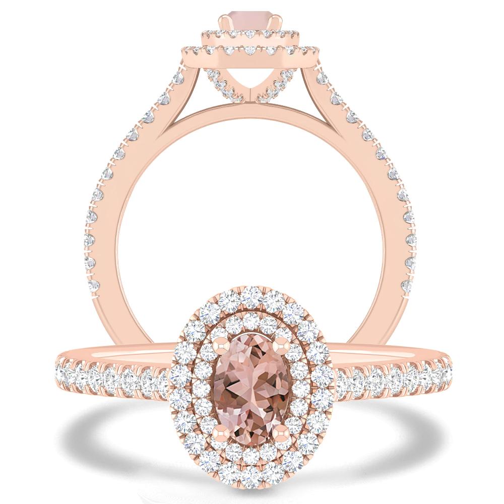 Rose Gold - Morganite