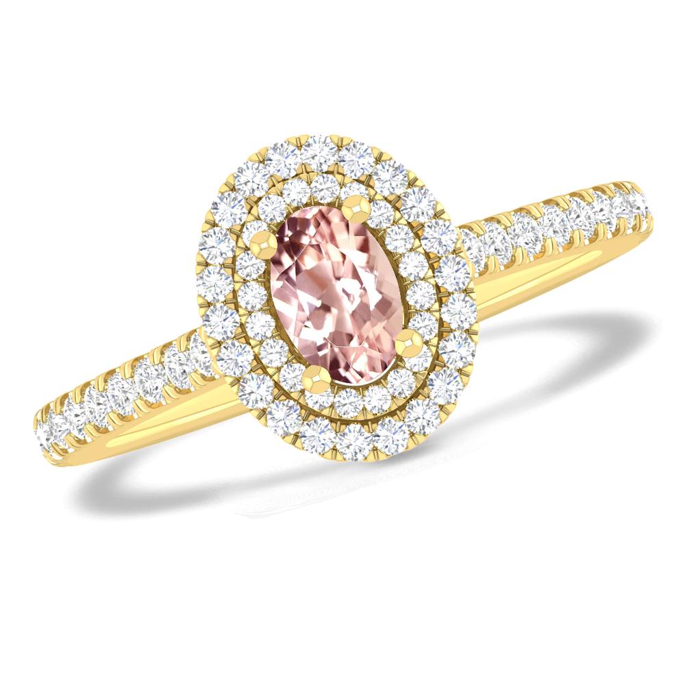 Yellow Gold - Morganite