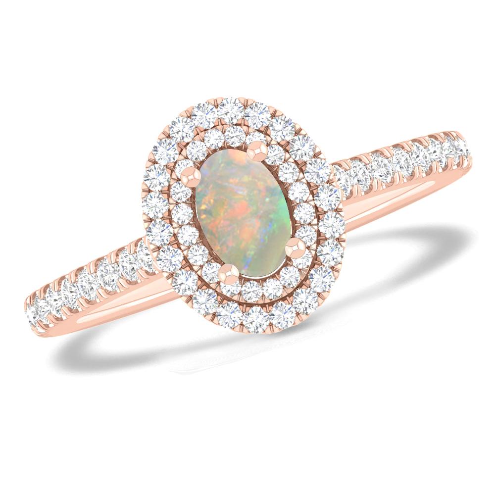 Rose Gold - Opal