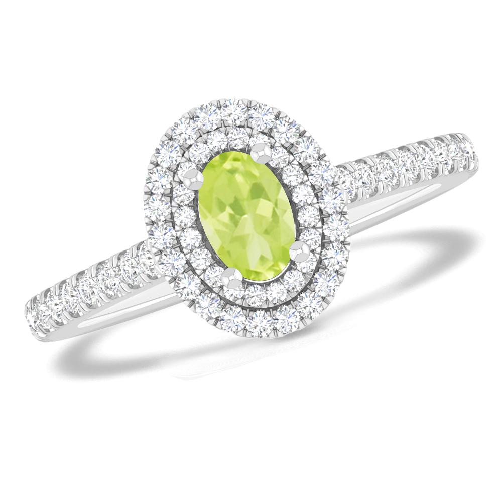 White Gold - Peridot