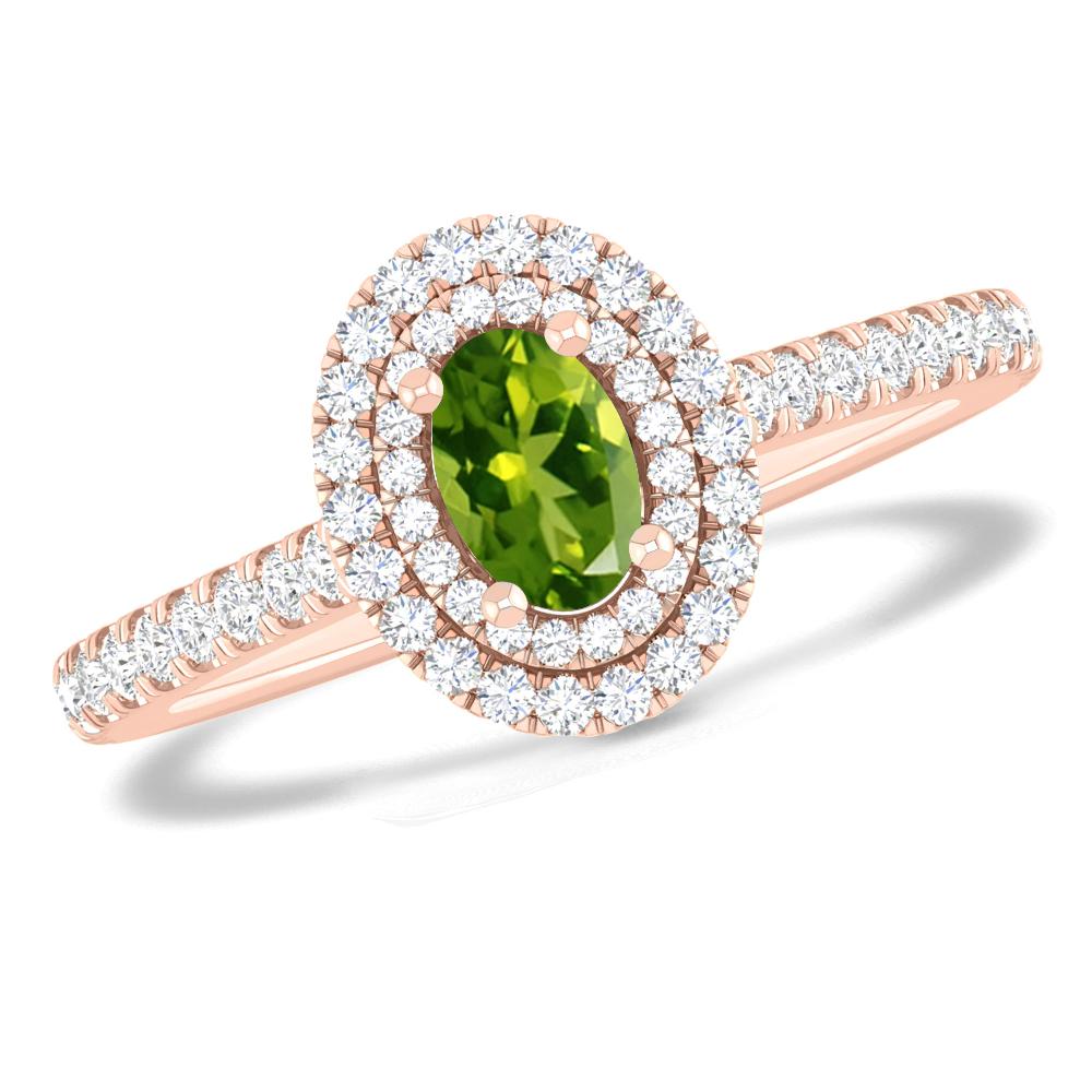 Rose Gold - Peridot