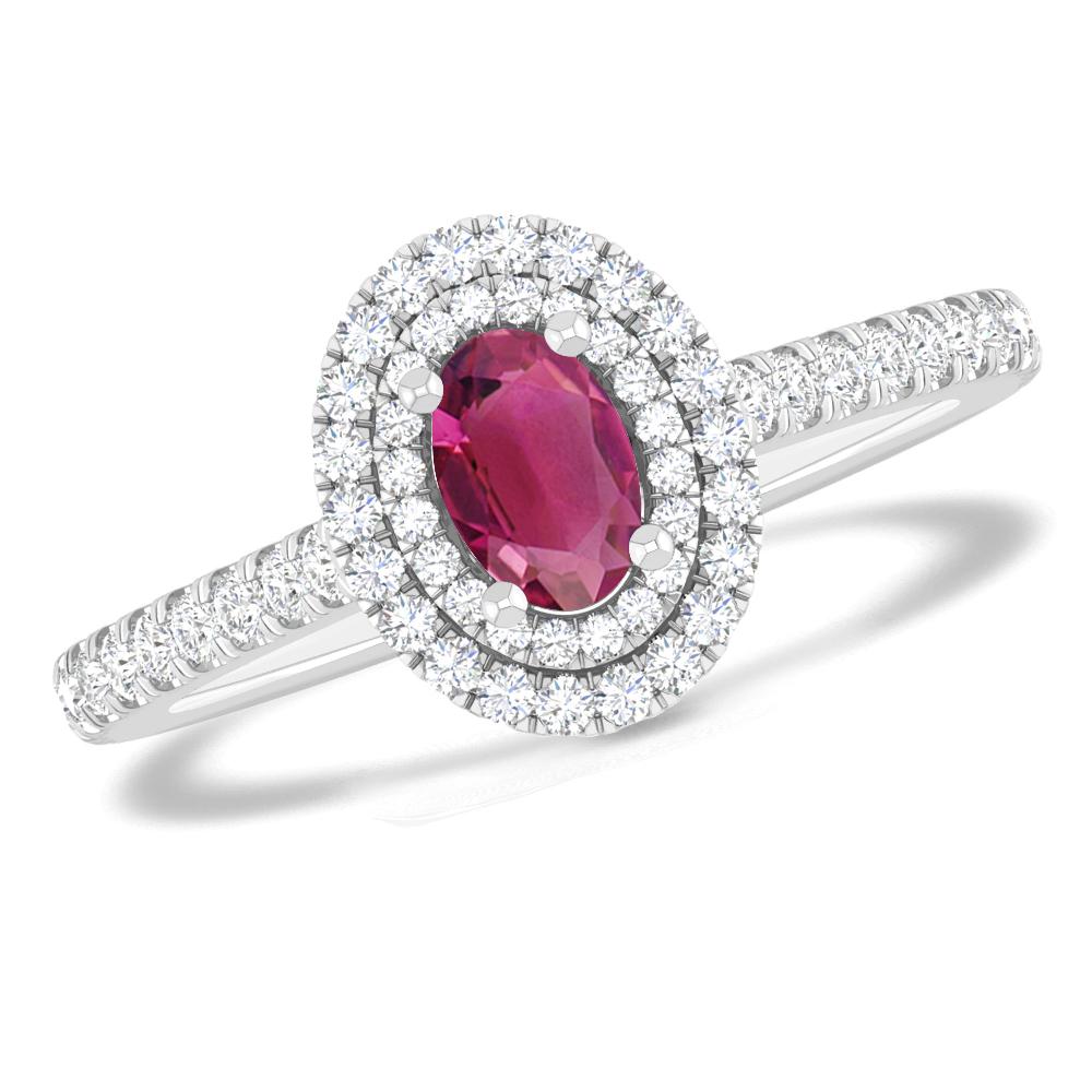 White Gold - Pink Tourmaline