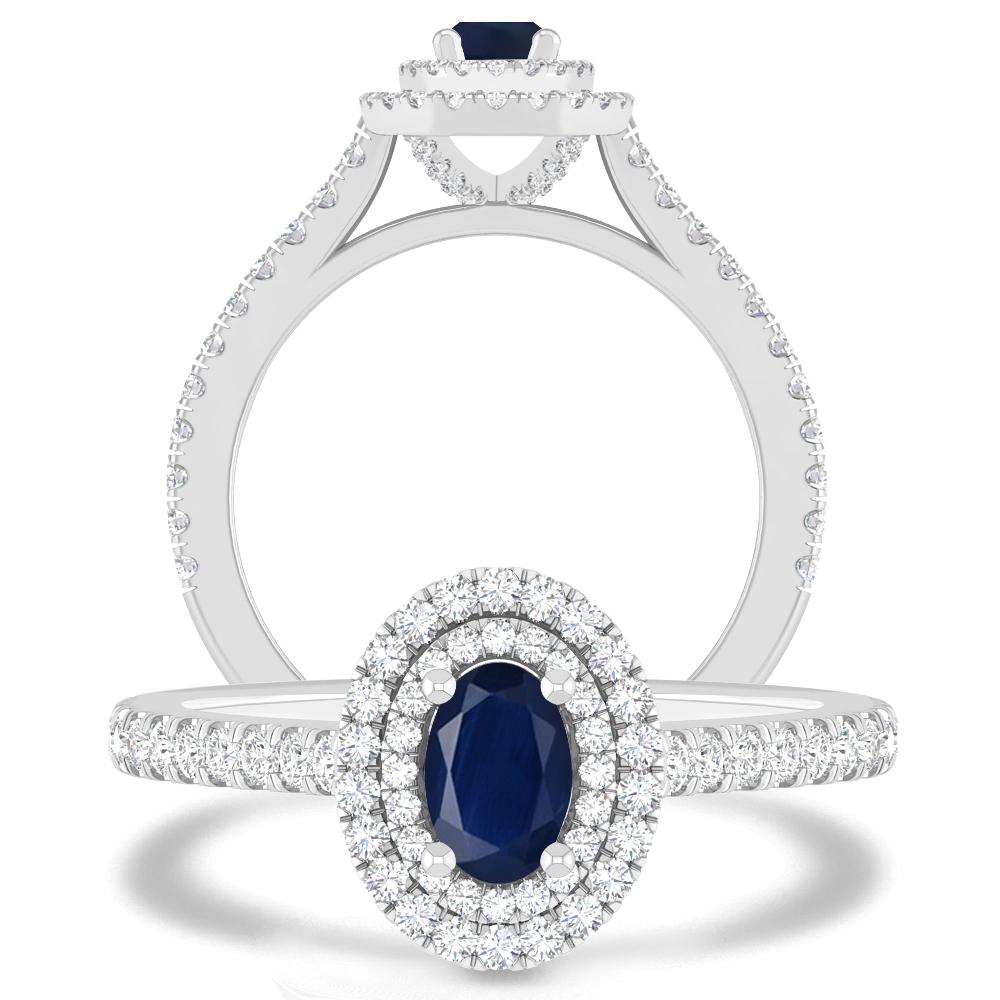 White Gold - Sapphire