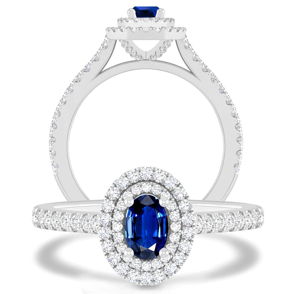 White Gold - Sapphire