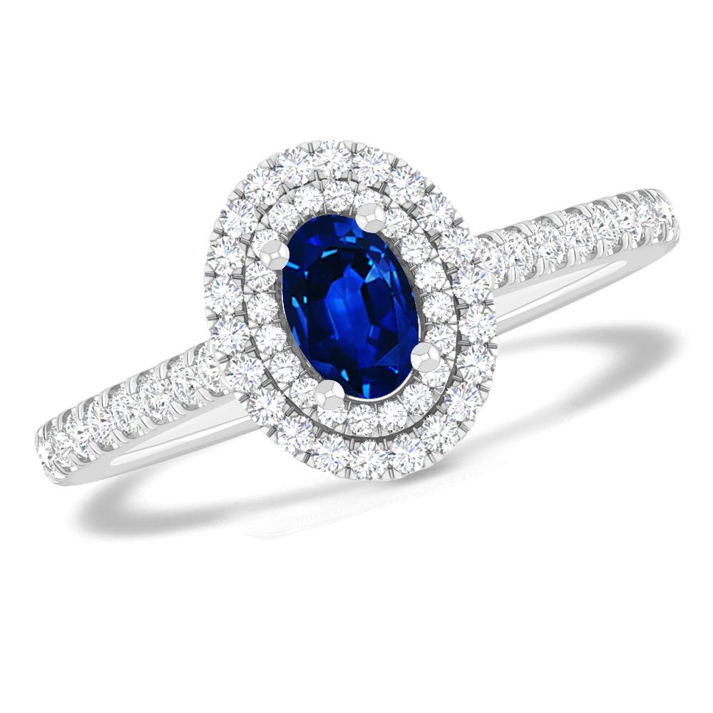 White Gold - Sapphire