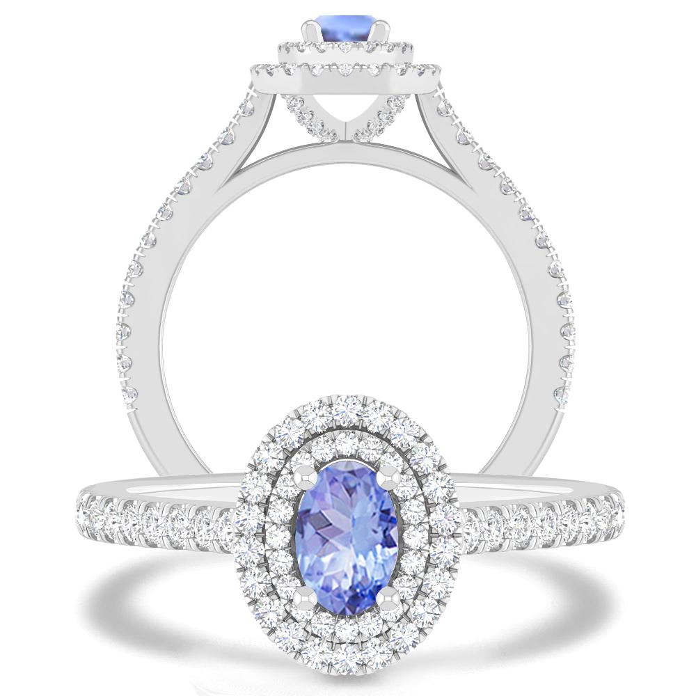 White Gold - Tanzanite