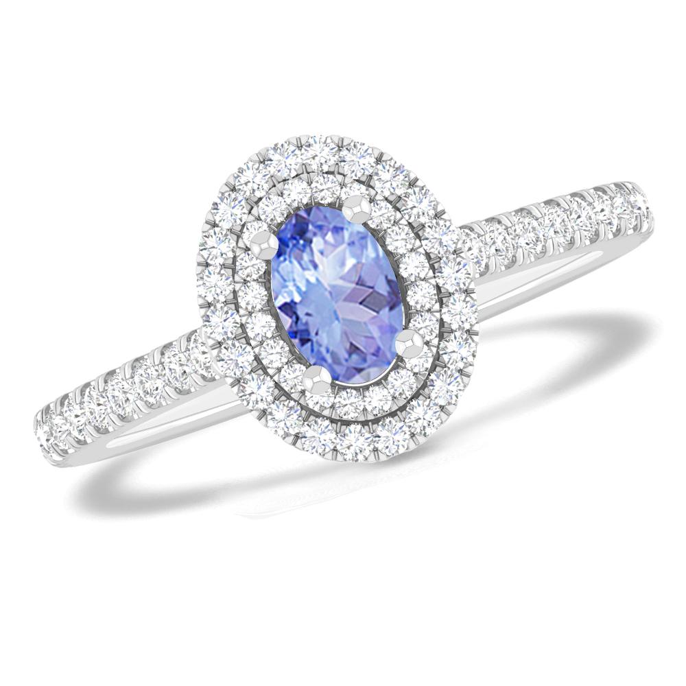 White Gold - Tanzanite