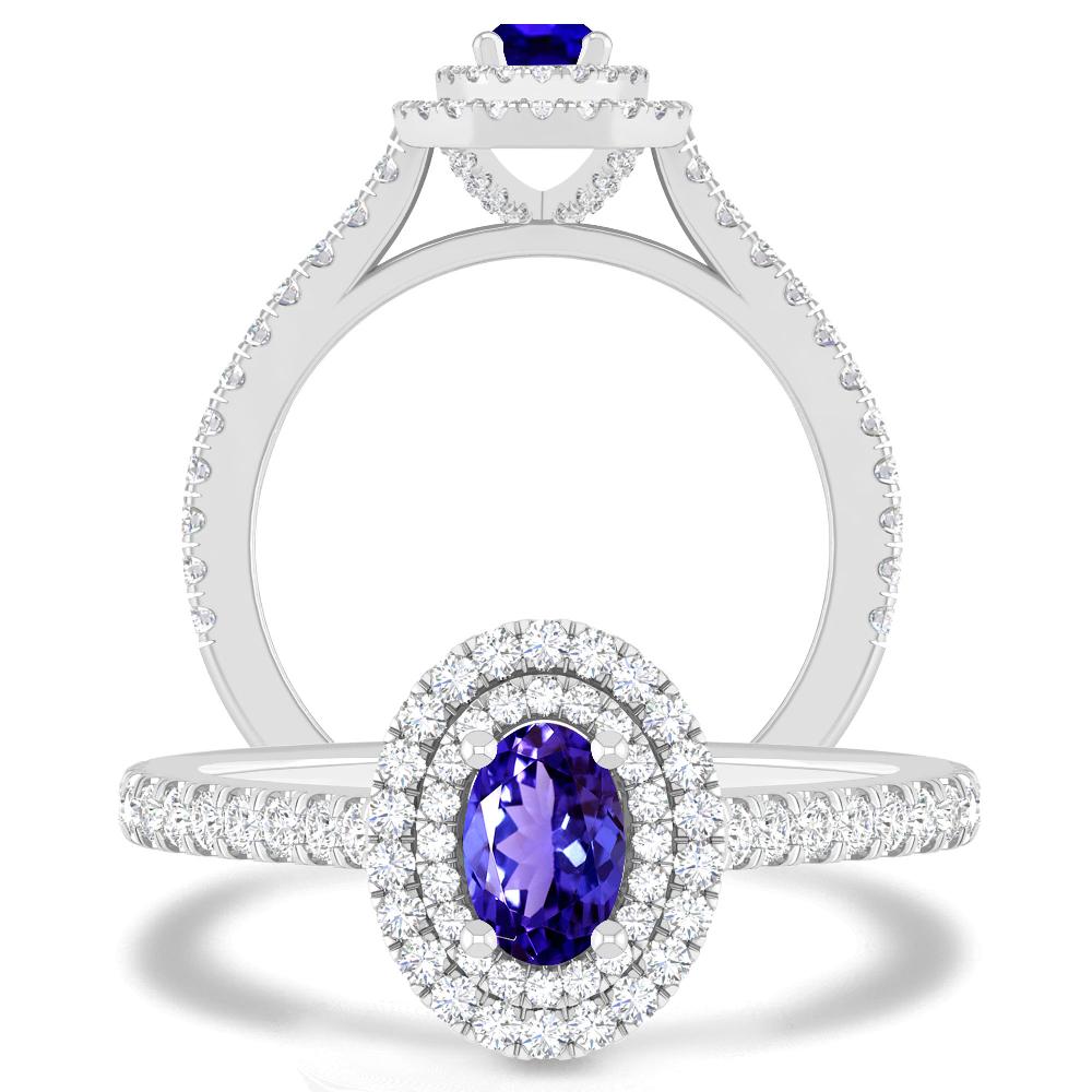 White Gold - Tanzanite