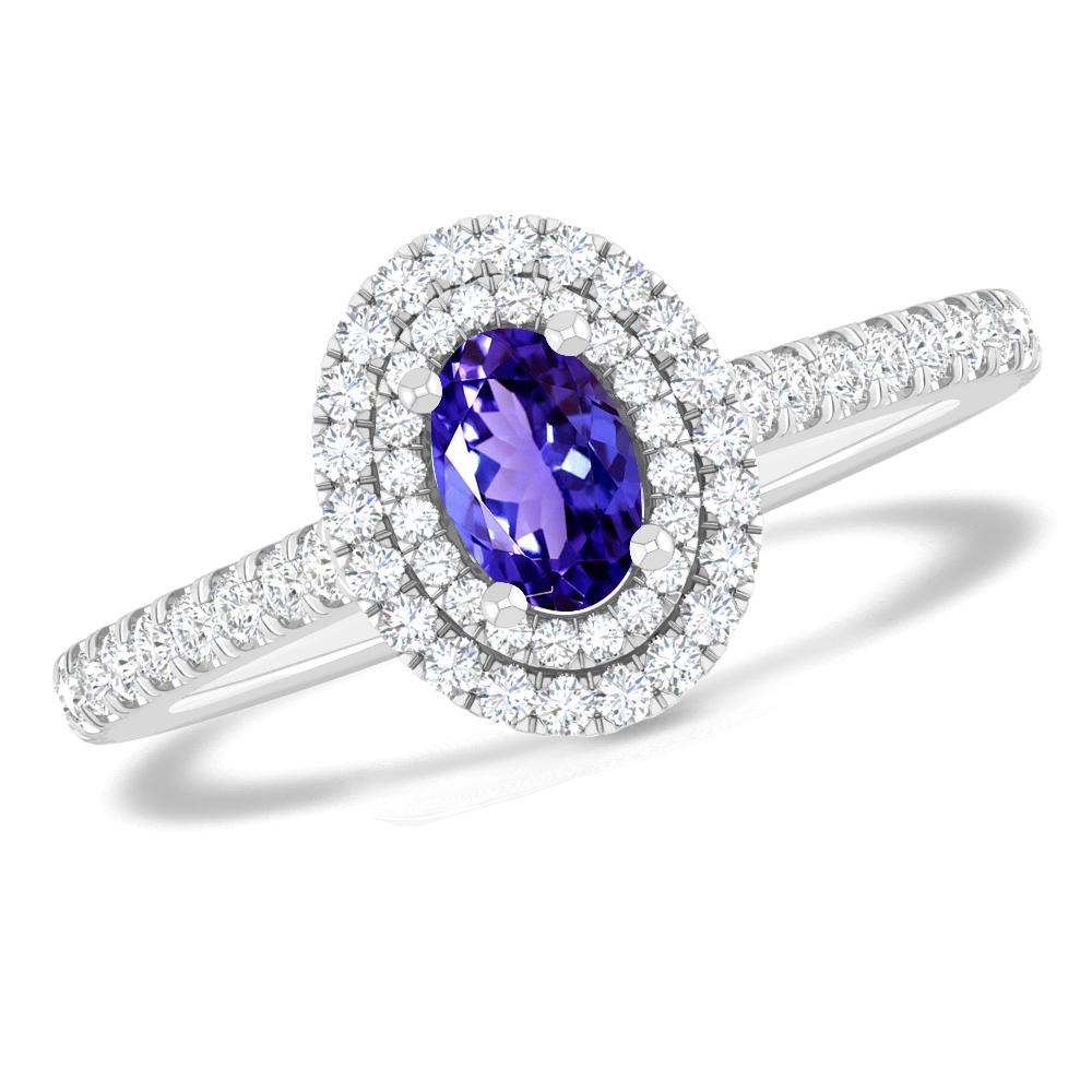 White Gold - Tanzanite