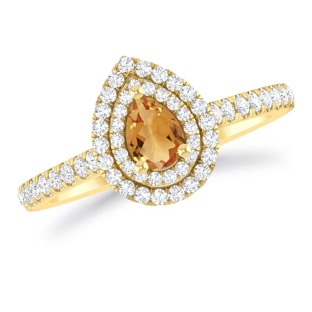 Yellow Gold - Citrine