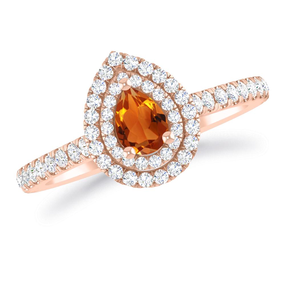 Rose Gold - Citrine