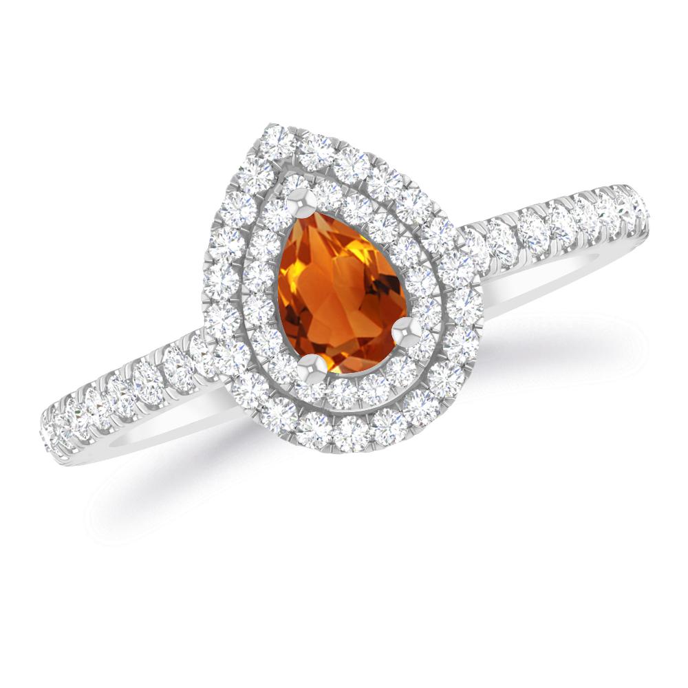 White Gold - Citrine