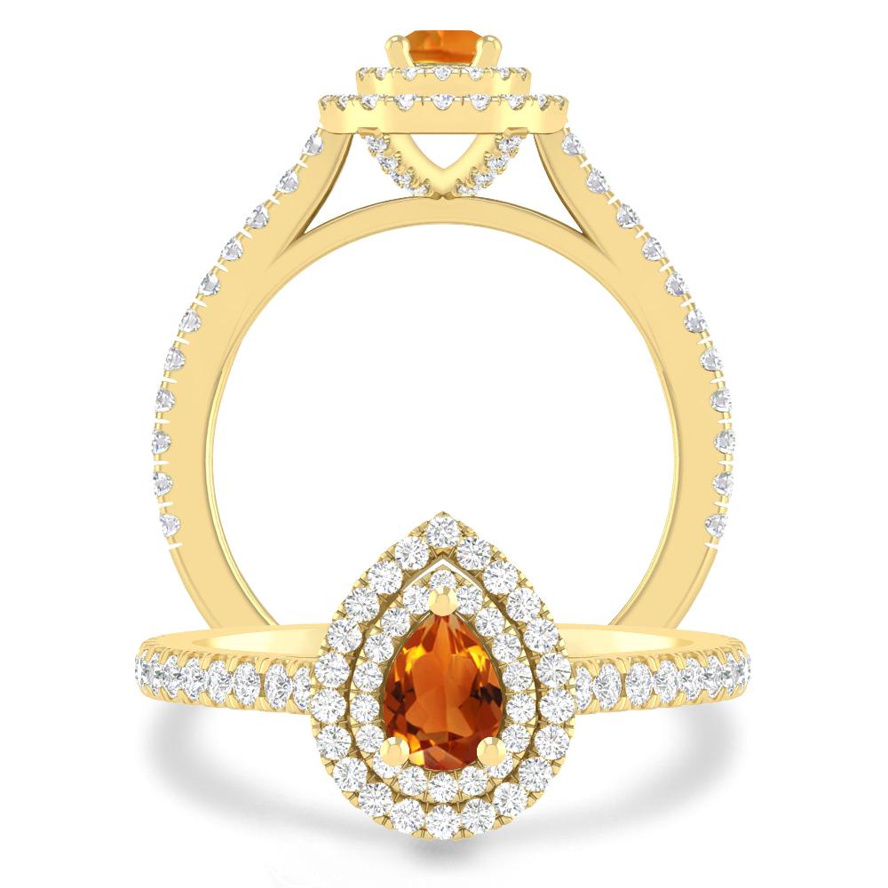 Yellow Gold - Citrine