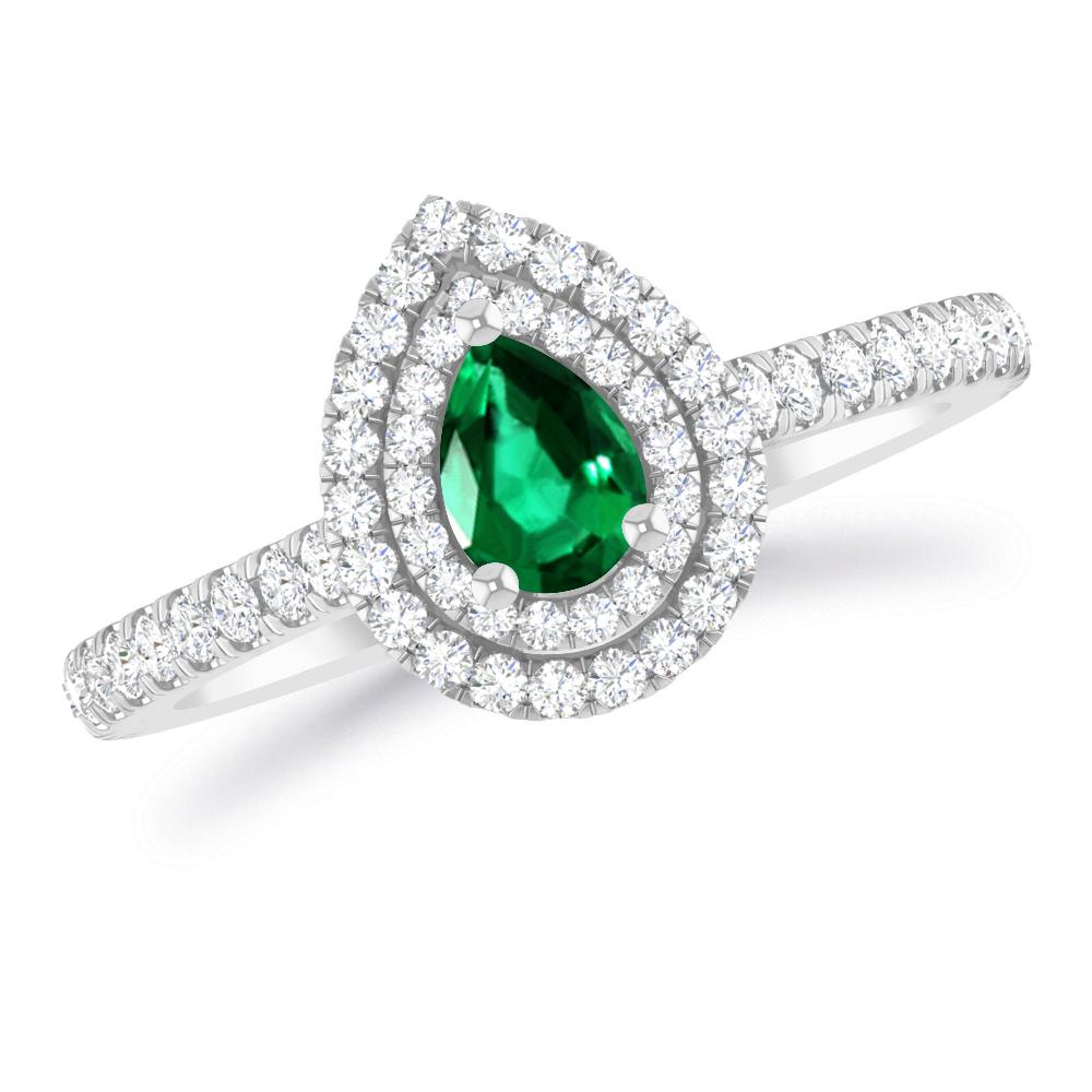 White Gold - Emerald