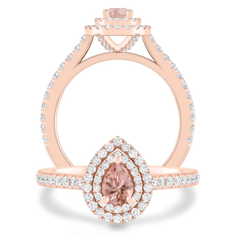 Rose Gold - Morganite