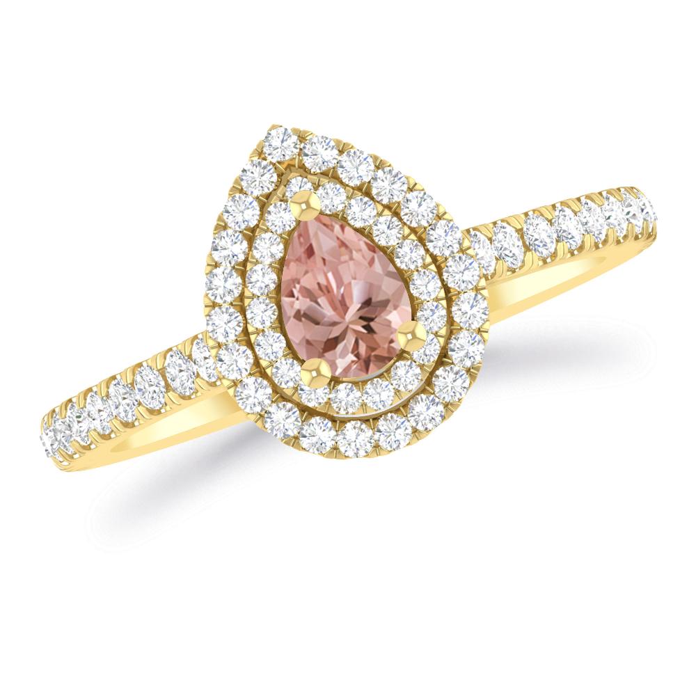 Yellow Gold - Morganite