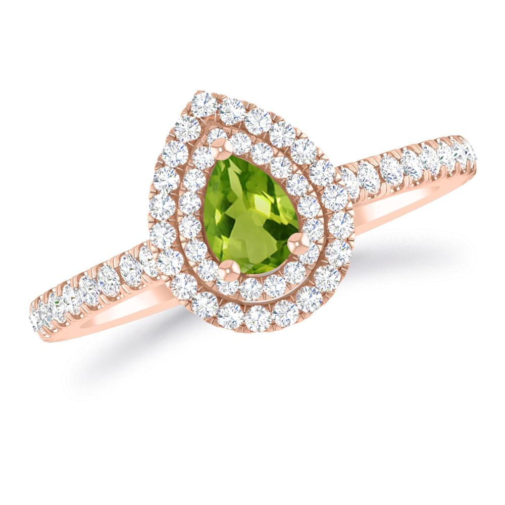 Rose Gold - Peridot