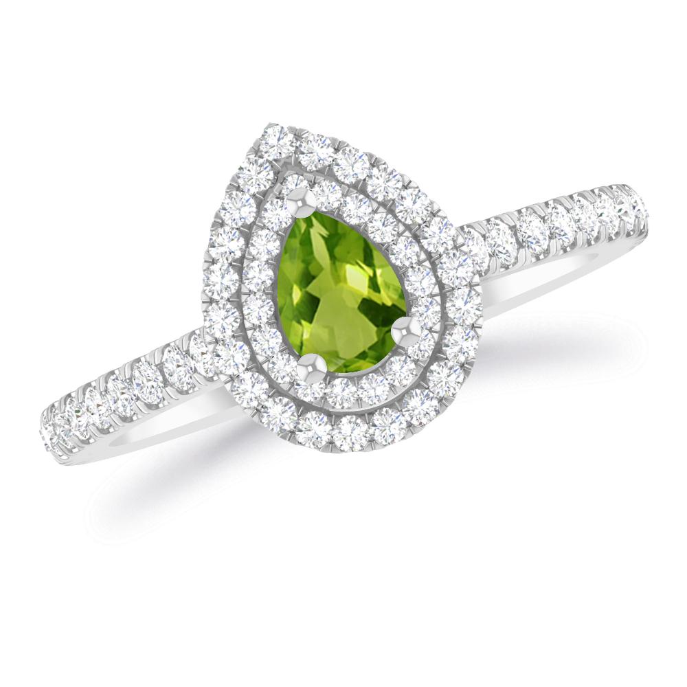 White Gold - Peridot