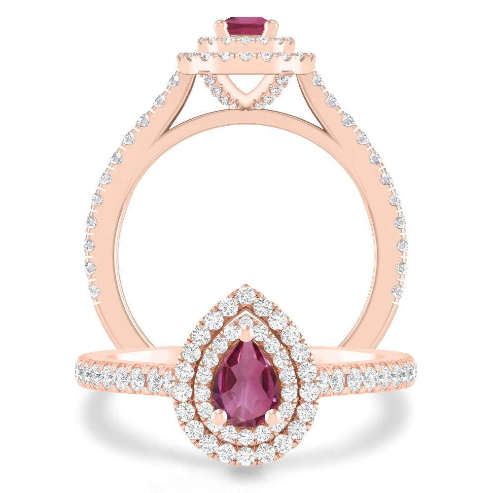 Rose Gold - Pink Tourmaline