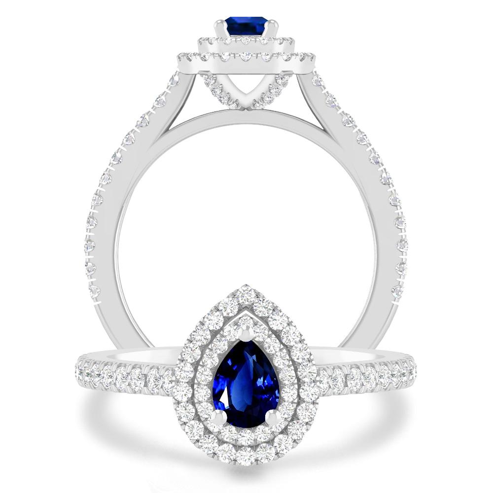 White Gold - Sapphire