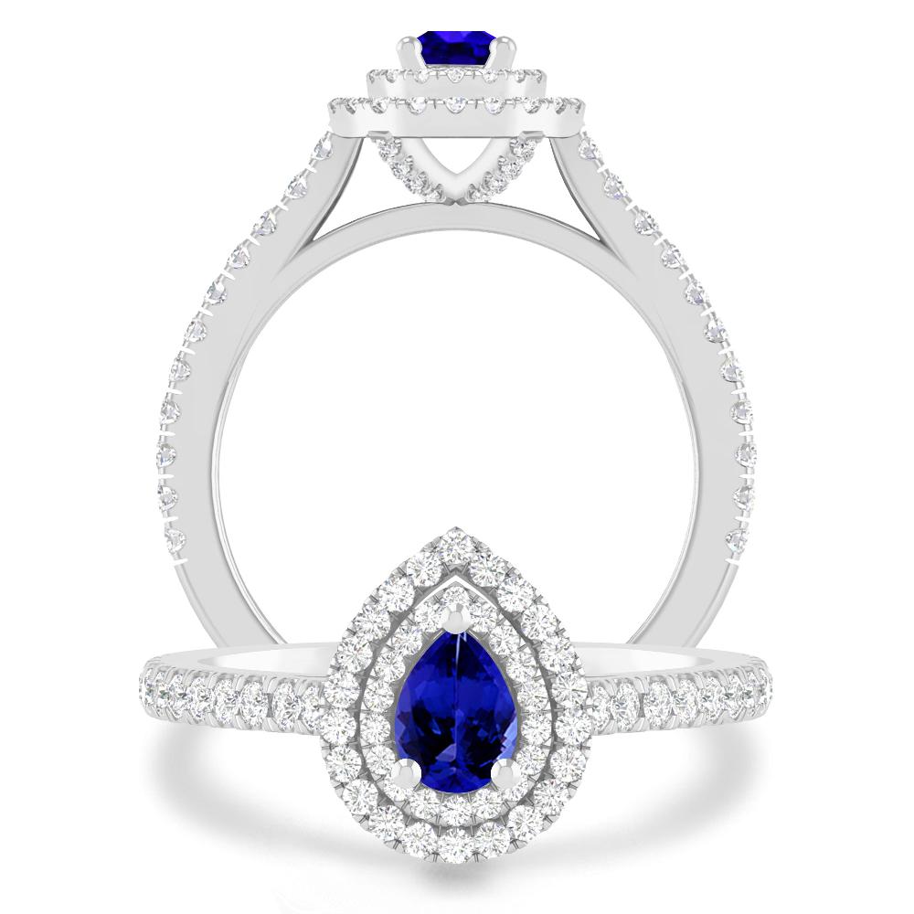 White Gold - Tanzanite