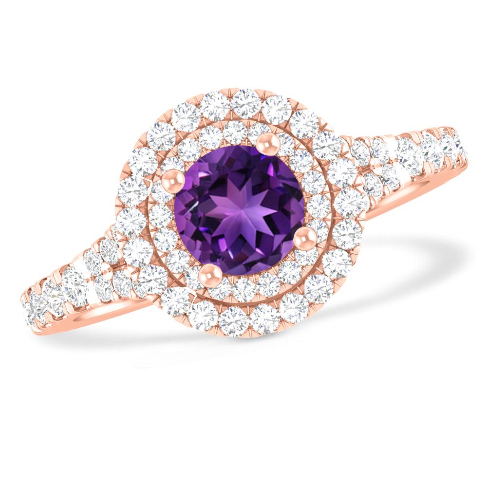 Rose Gold - Amethyst