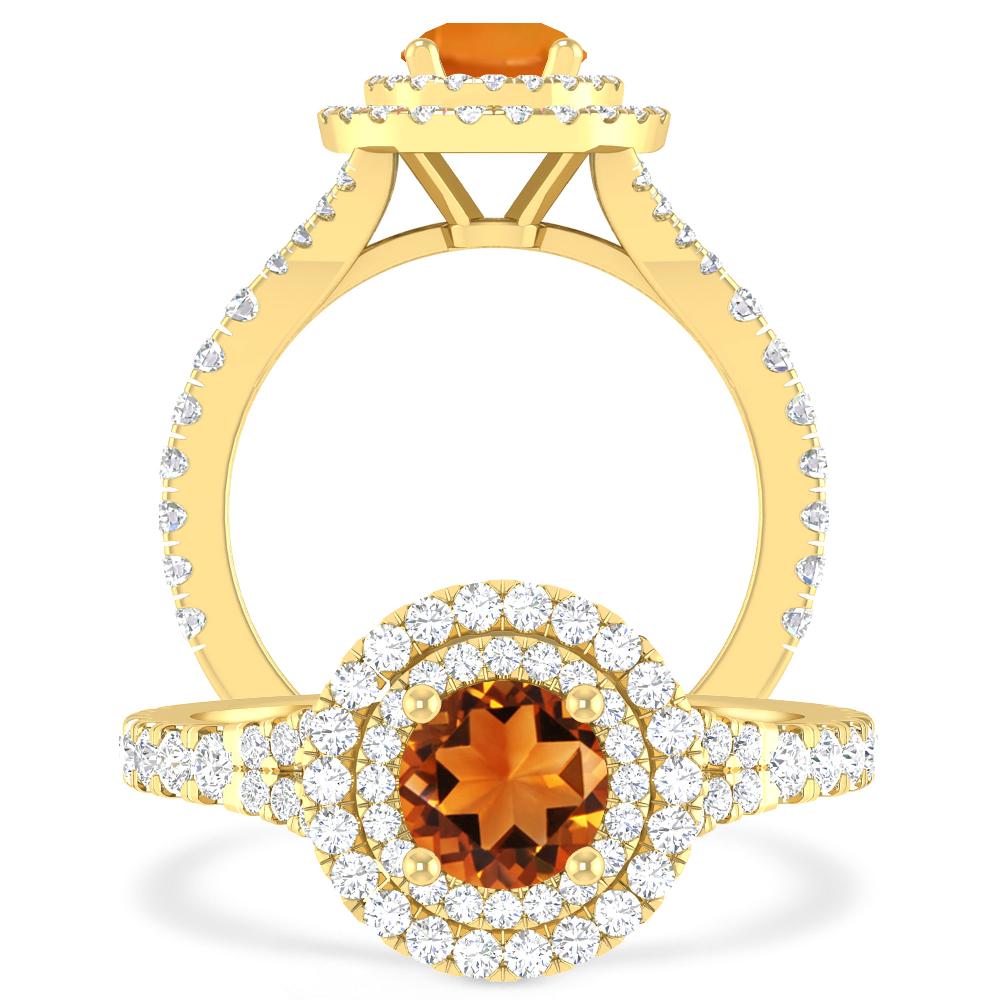 Yellow Gold - Citrine